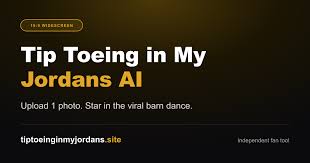 Tip Toeing in My Jordans AI